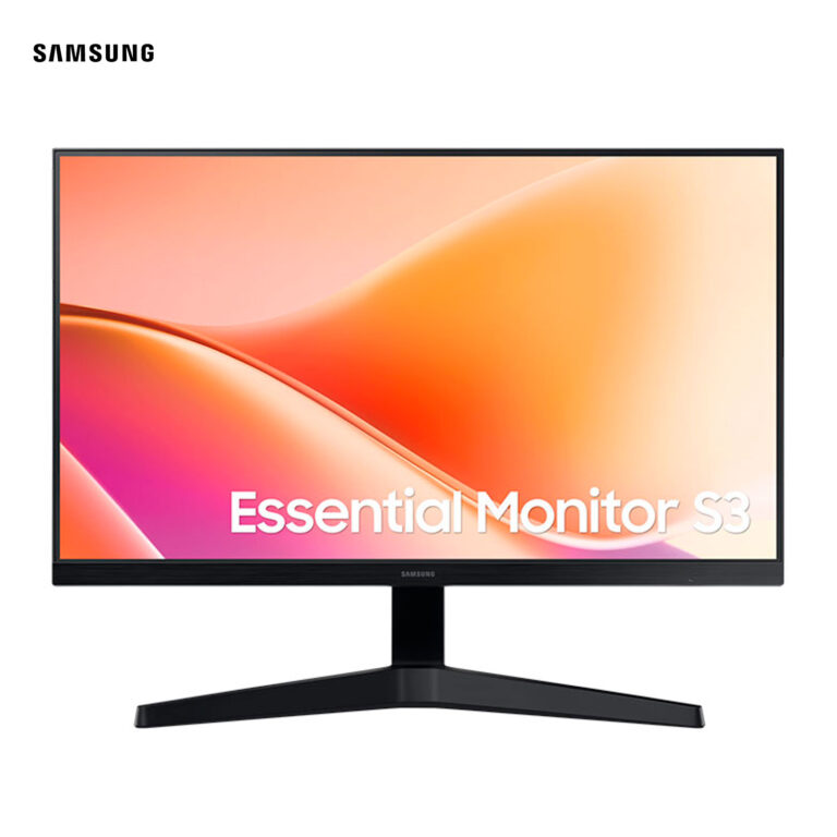 Monitor Samsung Essential S3 24 pulgadas Full HD 100Hz panel VA color negro