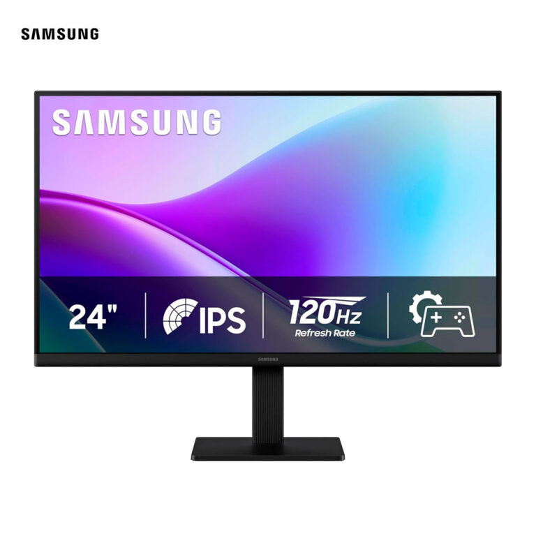 Monitor Samsung LS24F320GANXZA Essential S3 de 24 pulgadas vista frontal