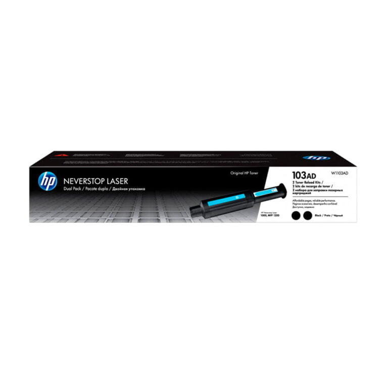 Empaque original del paquete doble Tóner HP 103AD W1103AD