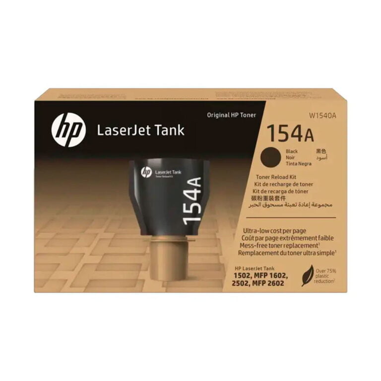 Caja de empaque original del Tóner HP 154A W1540A Negro